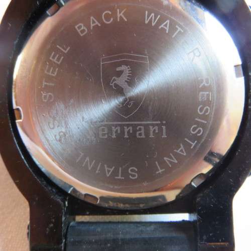 FERRARI CHRONOGRAPH-CASE WIDTH 49MM -CASE DEPTH 13MM-AUTOMATIC-WORKING CONDITION-NOT ORIGINAL