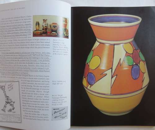 CLARICE CLIFF-THE ART OF BIZARRE-1ST EDITION PUBLISHED 1999-STIFF CARD COVER-ISBN 186205 5106-224 PA