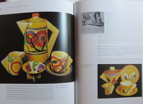 CLARICE CLIFF-THE ART OF BIZARRE-1ST EDITION PUBLISHED 1999-STIFF CARD COVER-ISBN 186205 5106-224 PA