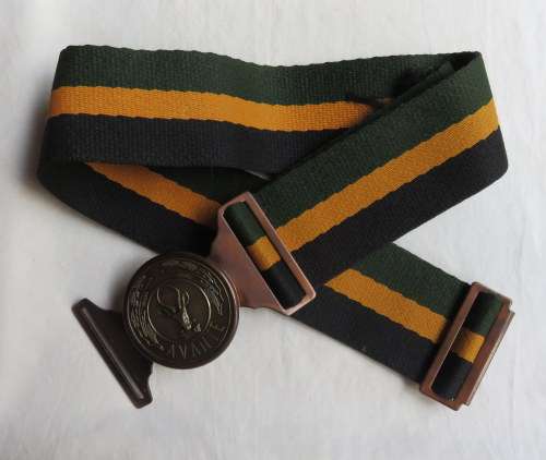 5 SA INFANTRY STABLE BELT EXTENDED LENGTH 110 CM