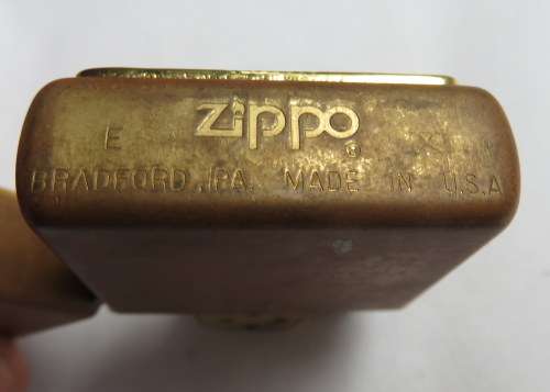 ZIPPO LIGHTER-ORIGINAL MADE IN USA IN BOX-NEED CLEANING & SERVICE