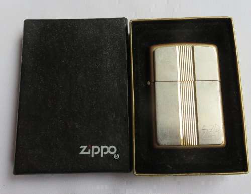 ZIPPO LIGHTER-ORIGINAL MADE IN USA IN BOX-NEED CLEANING & SERVICE