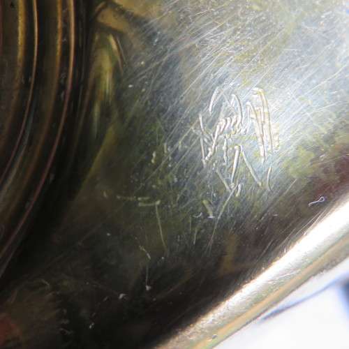 VINTAGE BRASS CANDLE HOLDER 1800'S-EARLY 1900'S