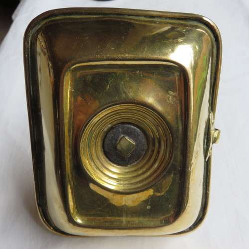 VINTAGE BRASS CANDLE HOLDER 1800'S-EARLY 1900'S