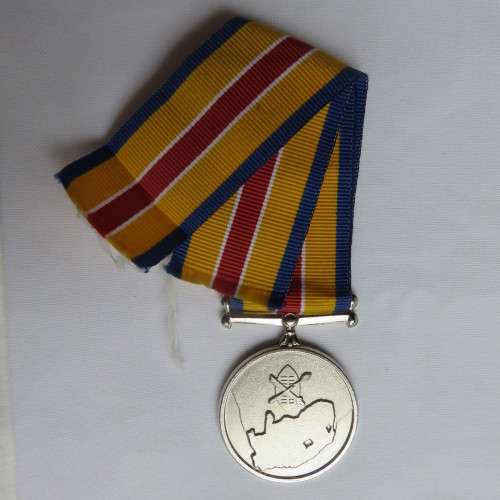 SA SERVICE MEDAL FULL SIZE TO FORMER MK/APLA MEMBERS WHO RENDERED SERVICE IN A MILITARY CAPACITY-NUM