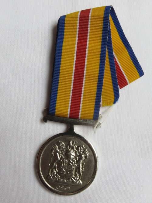 SA SERVICE MEDAL FULL SIZE TO FORMER MK/APLA MEMBERS WHO RENDERED SERVICE IN A MILITARY CAPACITY-NUM