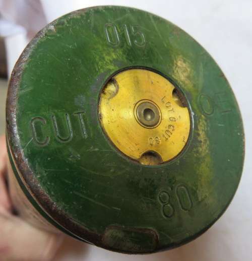 80 MM SHELL-HEIGHT 23CM RUSSIAN-BORDER WAR PERIOD