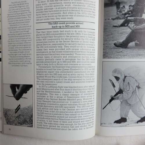 THE SAS-ELITE FORCES-96 PAGES-1ST EDITION PUBLISHED 1986