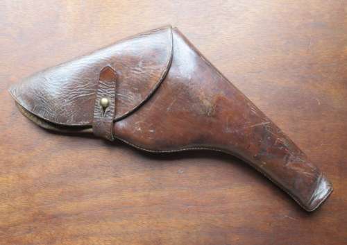 WW1 PERIOD WEBLEY HOLSTER-NO MARKINGS