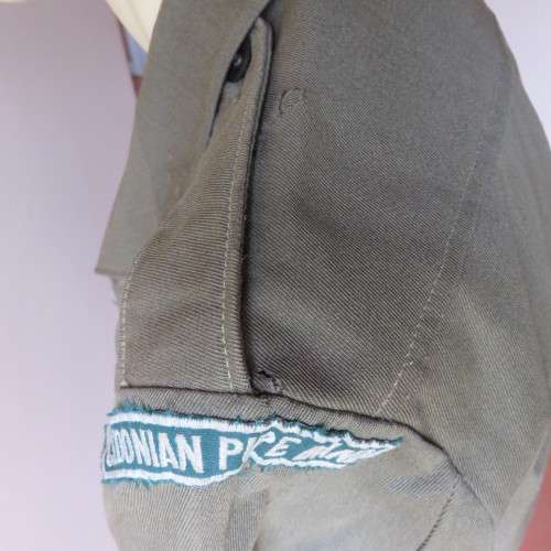 ORIGINAL MILITARY ISSUE BUNNY JACKET WITH MILITARY AND PURE WOOL LABELS-SIZE  MEDIUM-MEASURES 55CM A
