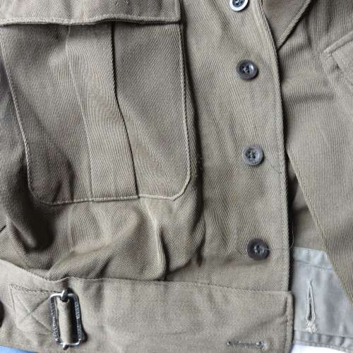 ORIGINAL MILITARY ISSUE BUNNY JACKET-MILITARY LABEL AS WELL AS PURE WOOL LABEL-SIZE MEDIUM-MEASURES