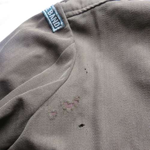 ORIGINAL MILITARY ISSUE BUNNY JACKET-MILITARY LABEL AS WELL AS PURE WOOL LABEL-SIZE MEDIUM-MEASURES