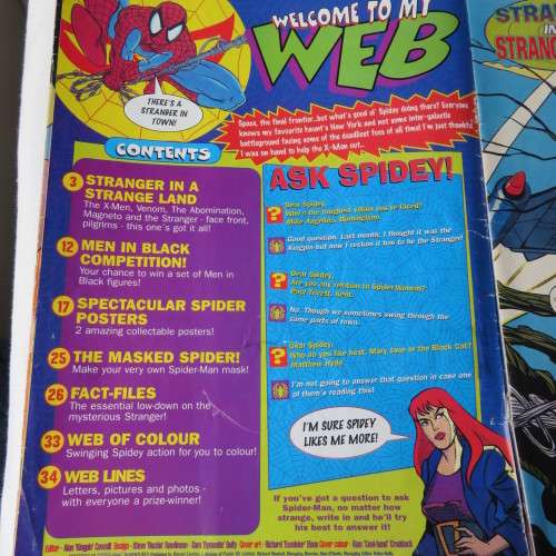 SPIDERMAN 3RD SEPT 97 & 1ST OCT 97-SOLD TOGETHER