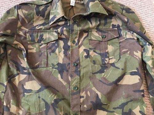 RECCE DPM (DISRUPTIVE MATERIAL)CAMO SHIRT SIZE XXXL-MEASURES 60CM ARMPIT TO ARMPIT-ORIGINAL-GOOD CON