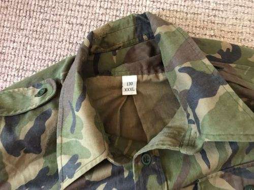 RECCE DPM (DISRUPTIVE MATERIAL)CAMO SHIRT SIZE XXXL-MEASURES 60CM ARMPIT TO ARMPIT-ORIGINAL-GOOD CON