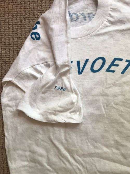 VERY RARE ORIGINAL KOEVOET T-SHIRT,BORDER WAR PERIOD -SIZE 34