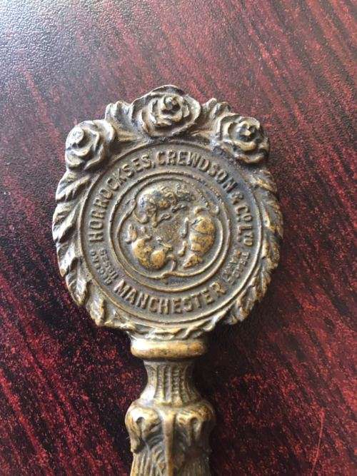 VINTAGE LETTER OPENER IN BRASS-TOTAL LENGTH 165 MM