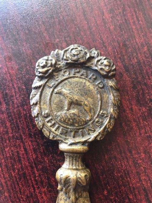 VINTAGE LETTER OPENER IN BRASS-TOTAL LENGTH 165 MM