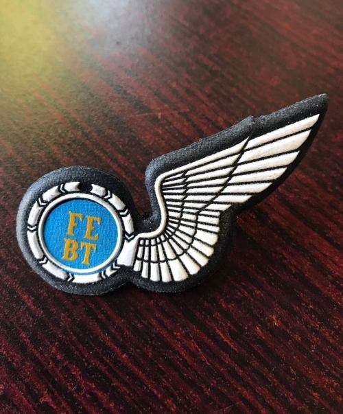 FLIGHT ENGINEER TUPPER WING- 2 PINS