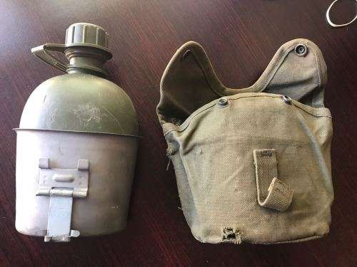 SADF WATER BOTTLE-COMPLETE & IN GOOD CONDITION