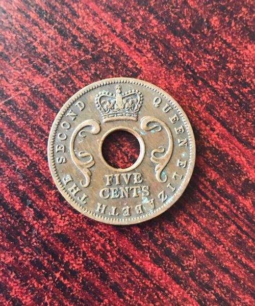 EAST AFRICA 1957- 5 CENT