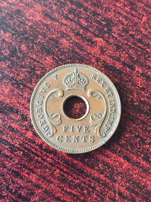 EAST AFRICA 1933-5 CENT