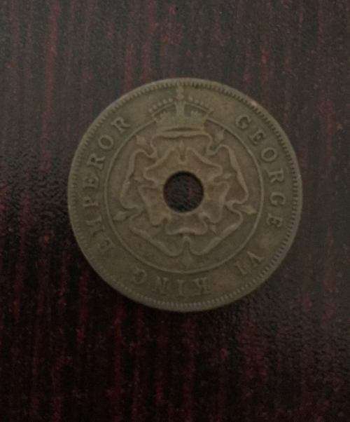 SOUTHERN RHODESIA 1944 BRONZE PENNY