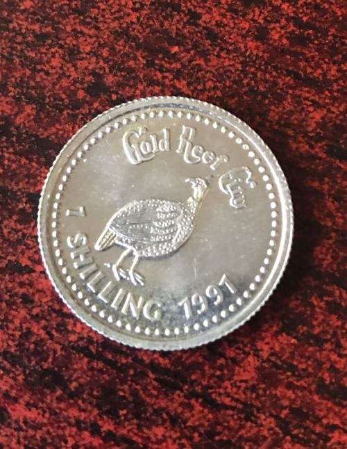 GOLD REEF CITY ALUMINIUM TOKENS-3 SOLD TOGETHER