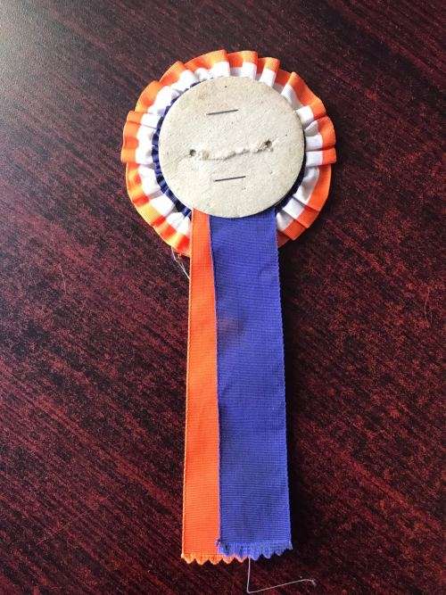 1981 REPUBLIC FESTIVAL ROSETTE