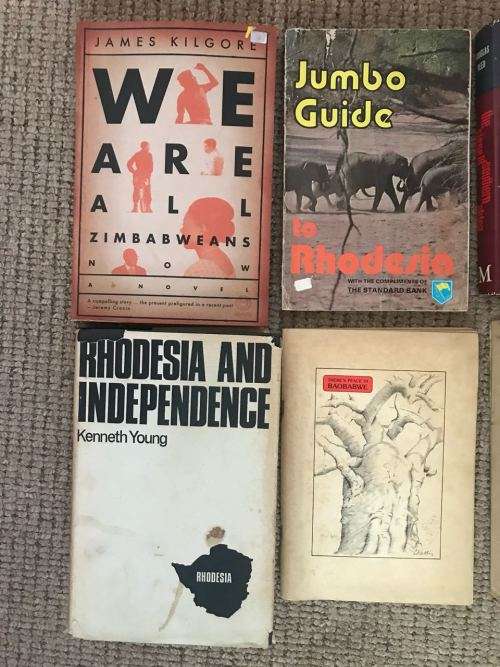 6 RHODESIAN BOOKS -SOLD TOGETHER