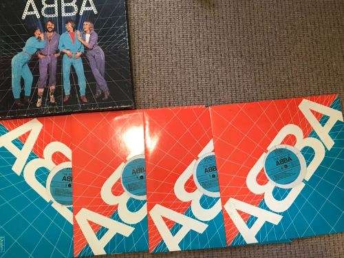 BEST OF ABBA COLLECTION-6 VINYL LP'S IN ORIGINAL BOX