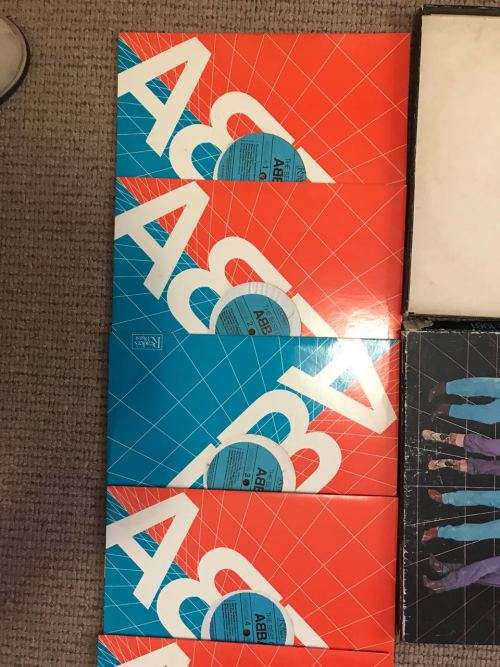BEST OF ABBA COLLECTION-6 VINYL LP'S IN ORIGINAL BOX