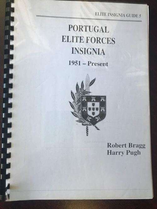 PORTUGAL ELITE FORCES INSIGNIA 1951-PRESENT-FACSIMILE COPY (BINDED)-138 PAGES