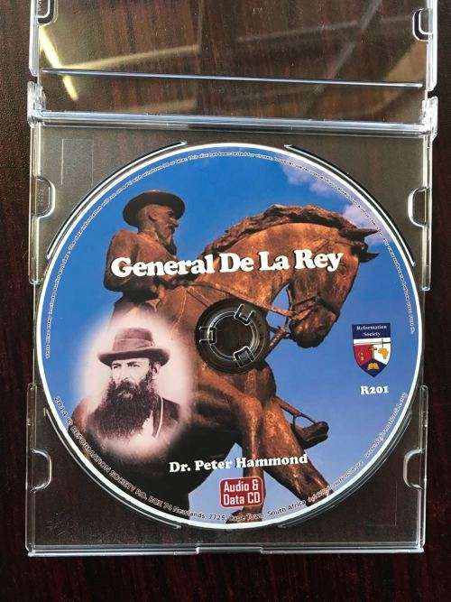 GENERAL DE LA REY -AN AUDIO & DATA CD BY DR PETER HAMMAND-CONDITION NEW