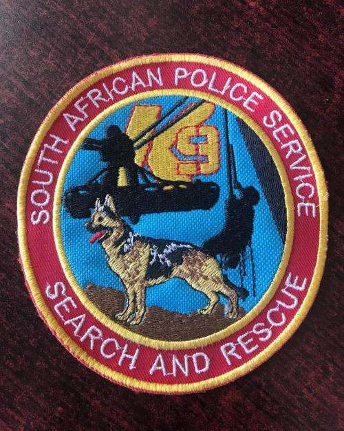 SA K9 SEARCH & RESERVE PATCH-ORIGINAL-DIAMETER 12 CM