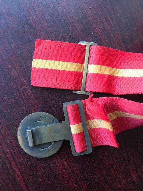 SA ARMY BATTLE SCHOOL STABLE BELT-COMPLETE-EXTENDED LENGTH 96 CM