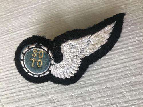 SAAF TOWED TARGET OPERATOR WING- 2 PINS