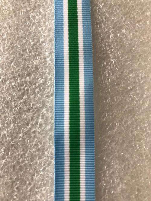 MINIATURE UNITAS MEDAL RIBBON-SOLD IN LENGTHS OF 15 CM