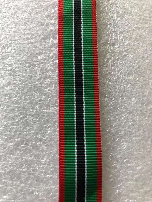 MINIATURE MK/APLA OPS MEDAL RIBBON-SOLD IN 15CM LENGTHS