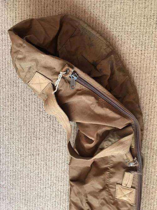 NYLON TYPE,SADF DUFFEL BAG- MEASURES 120X50CM-ZIP INTACT-CONDITION USED BUT GOOD