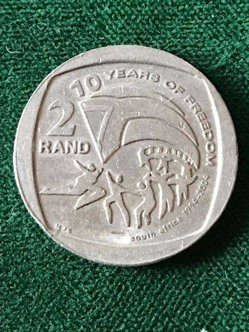 SA 10 YEARS OF FREEDOM 1994-2004- R2 -UNGRADED