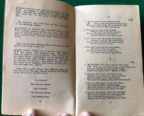 THE SOLDIERS HYMNAL-ORIGINAL 1940-62 PAGES-AFRIKAANS + ENGLISH