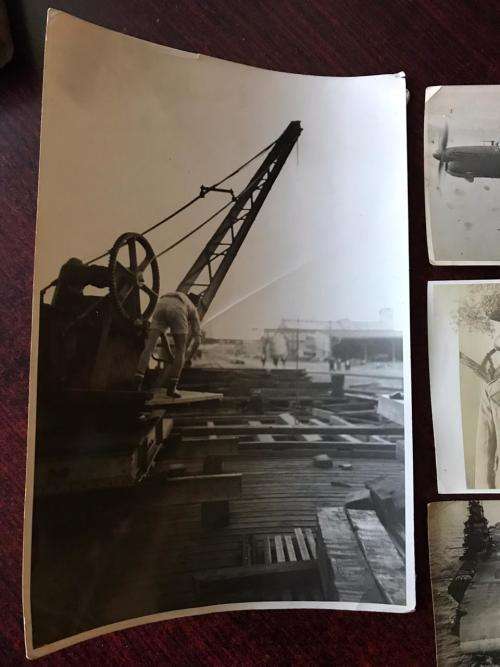 SELECTION OF ORIGINAL WW2 PHOTOS-SOLD TOGETHER 10 IN TOTAL