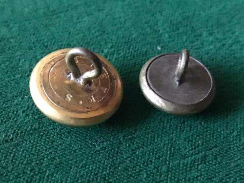 SA NAVY BUTTONS PRIOR TO 2003-MEASURES 17 AND 14 MM