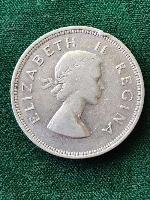 1956 HALF CROWN
