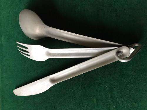 SEA TO SUMMIT 3 PIECE LIGHT WEIGHT CUTLERY SET