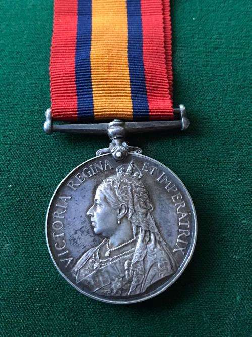 FULL SIZE QSA TO MR. W. BARBOUR IMP. M.I.R.L.Y-THE MEDALS UNRESEARCHED