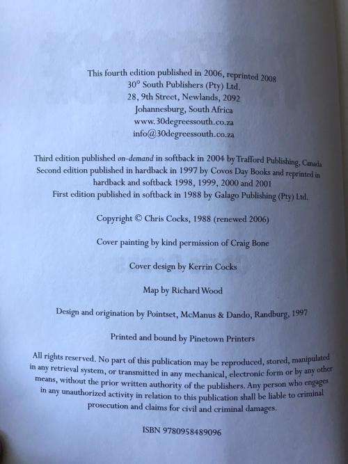 FIRE FORCE BY CHRIS COCKS-ONE MAN'S WAR IN THE RHODESIAN LIGHT INFANTRY-306 PAGES-CONDITION LIKE NEW