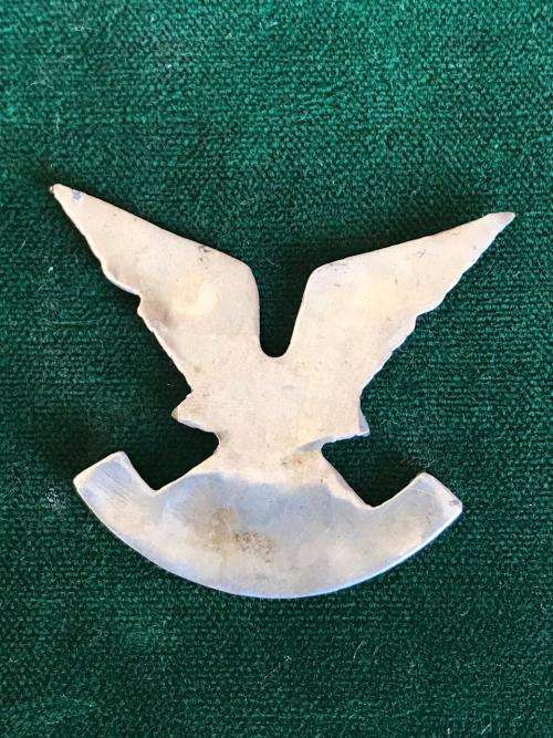 RHODESIA SELOUS SCOUTS-SILVER CAP BADGE- NO LUGS