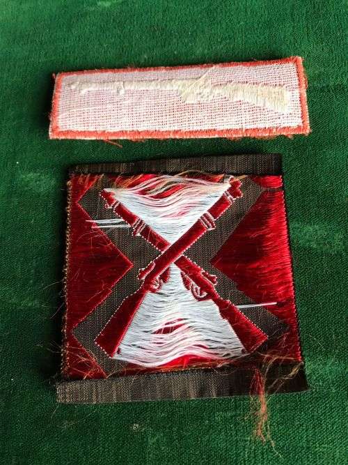 ARMY CADET MARKSMAN BADGES- 2X SOLD TOGETHER